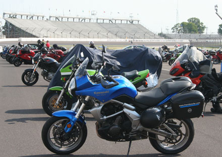 Versys at the Indianapolis Motor Speedway