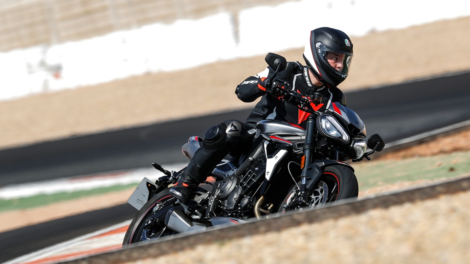 2020 Triumph Street Triple RS at Circuit Cartagena