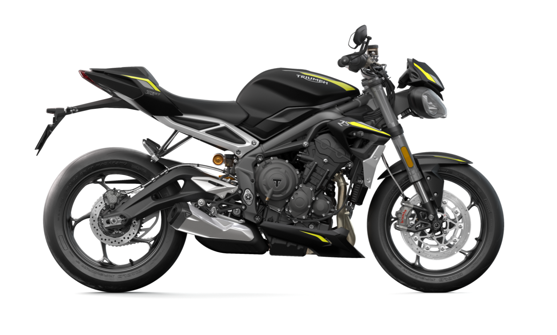 2020 Triumph Street Triple RS in Matt Jet Black