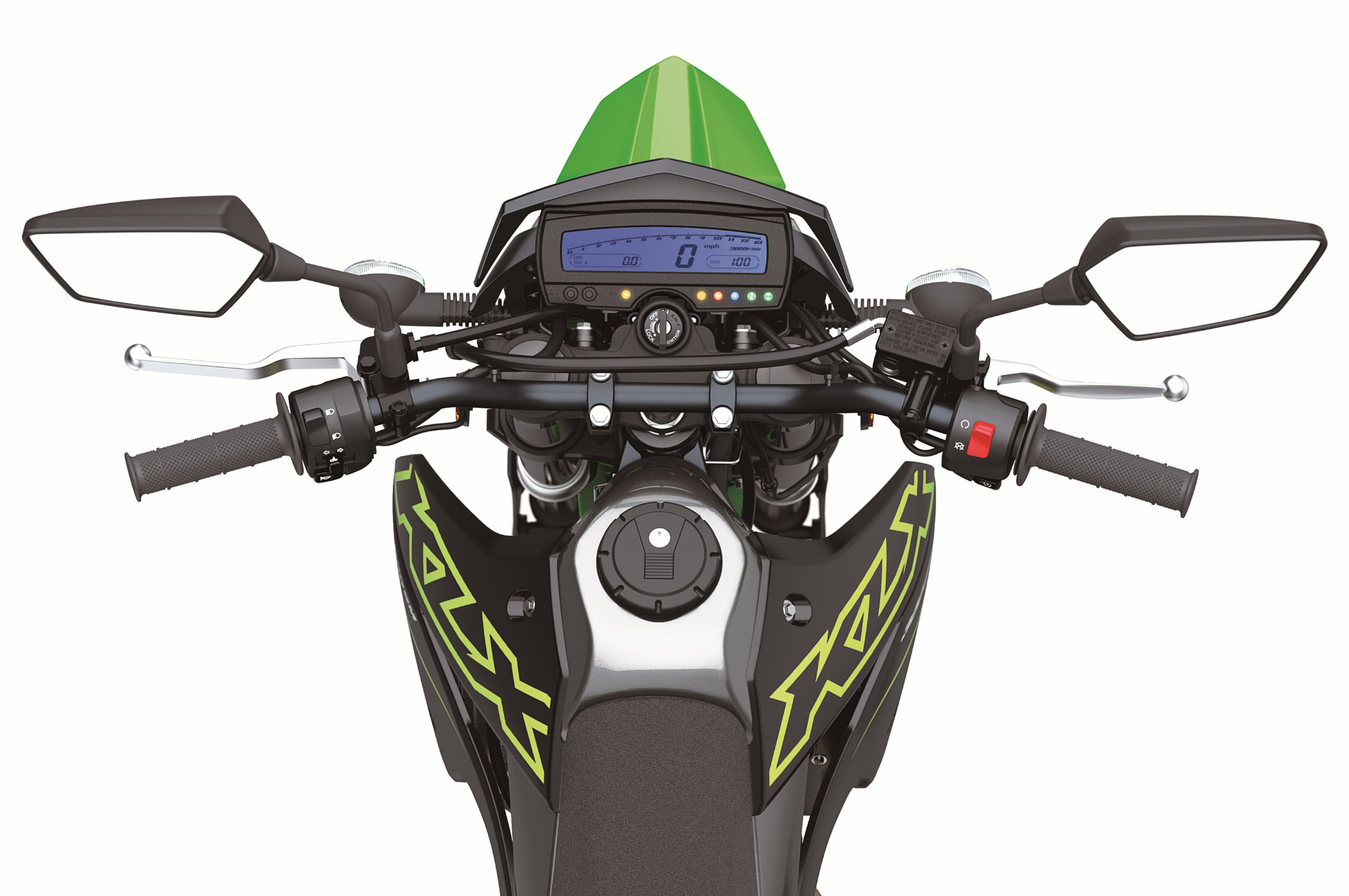 Kawasaki KLX300SF digital display