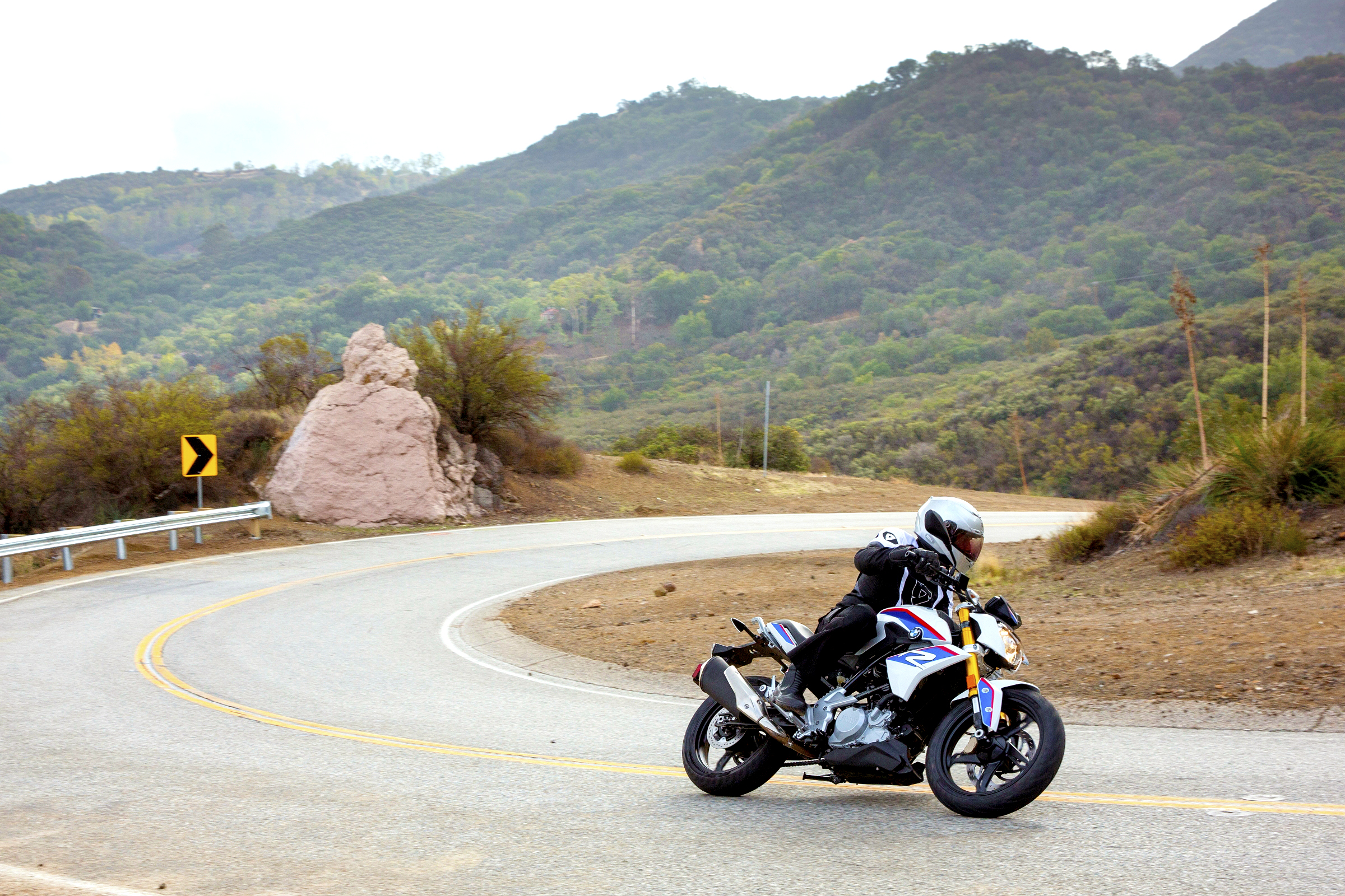 riding the BMW G 310 R