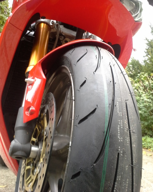 new motorcycle tire