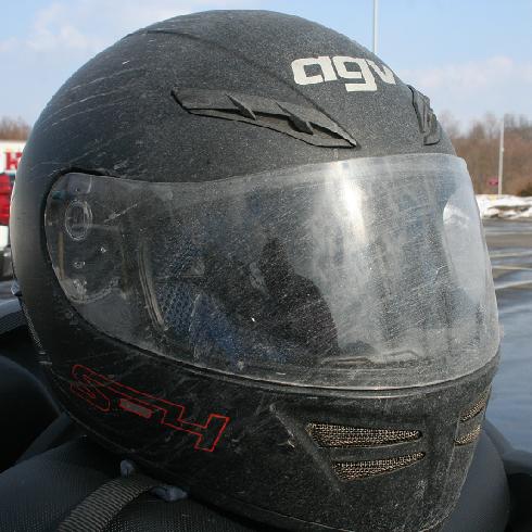dirty helmet