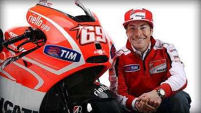 Nicky Hayden Ducati press photo