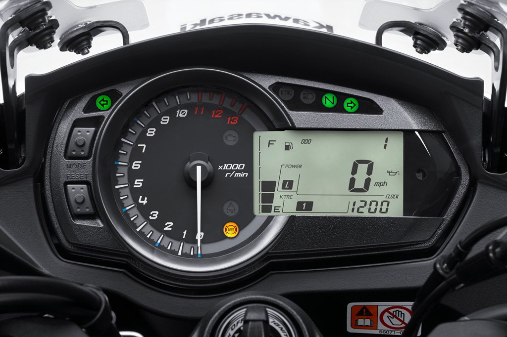 Kawasaki Ninja 1000 dash