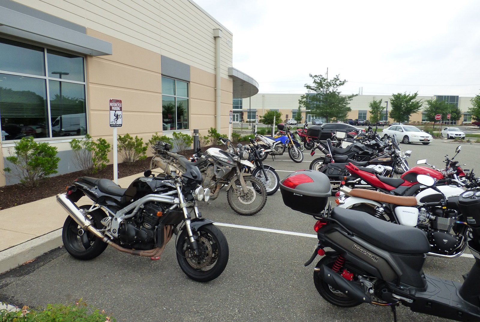 Speed Triple at RevZilla HQ