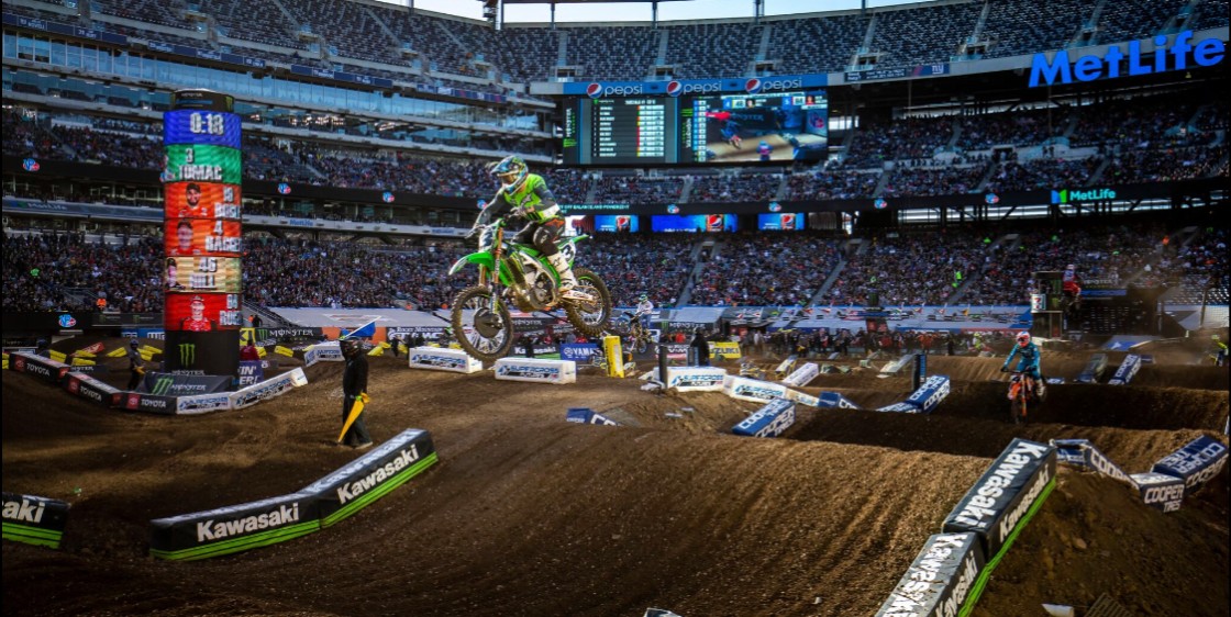 Eli Tomac in Supercross