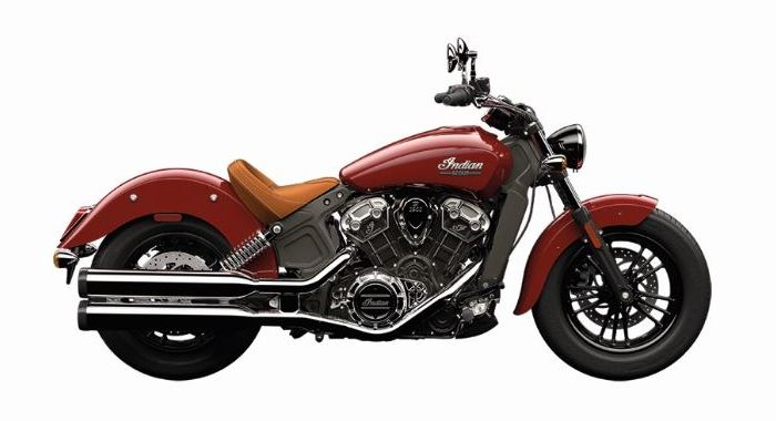 Indian Scout in red