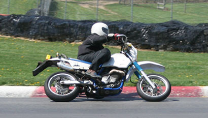 supermoto at trackday