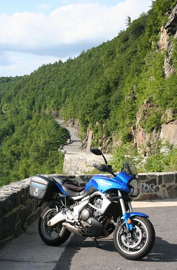 Kawasaki Versys at Hawks Nest